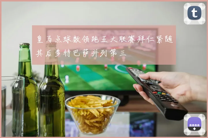 皇马点球数领跑五大联赛拜仁紧随其后多特巴萨并列第三